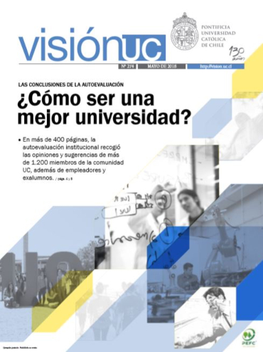 Portada periódico Visión UC, número 274