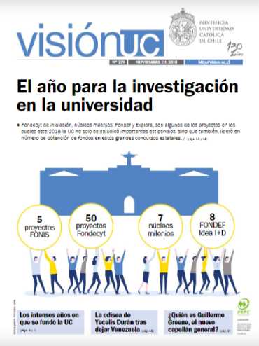 Portada periódico Visión UC, número 279>