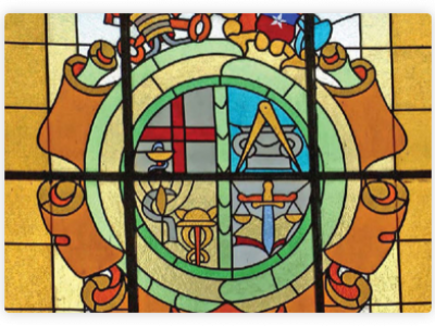 Main Campus stained glass