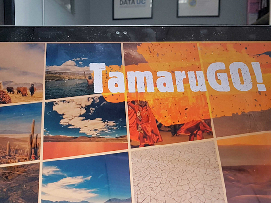 Pantalla de un computador donde se ve el inicio de TamaruGO!