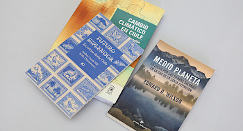 Portadas de los libros recomendados para dimensionar la emergencia climática desde distintos ámbitos.