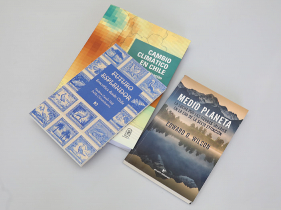 Portadas de los libros recomendados para dimensionar la emergencia climática desde distintos ámbitos.