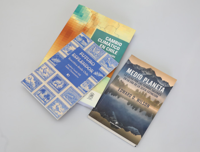 Portadas de los libros recomendados para dimensionar la emergencia climática desde distintos ámbitos.