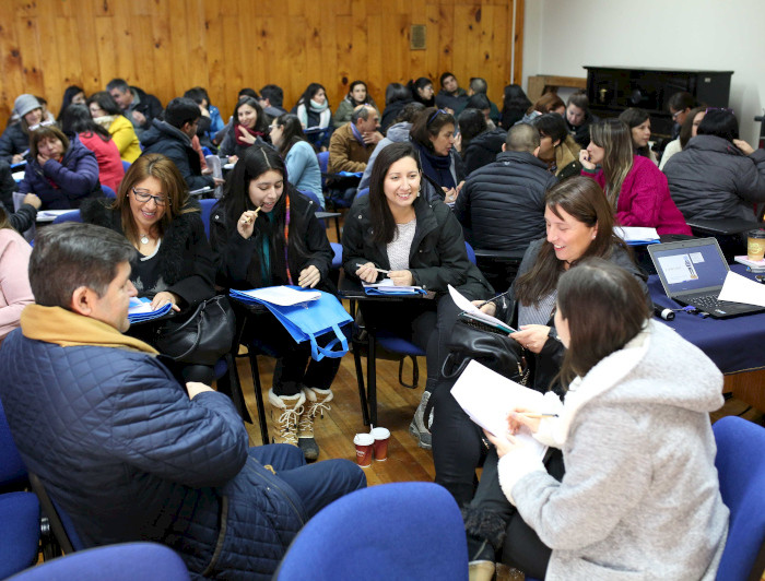Primer encuentro de la Red de Equipos de Convivencia Escolar, organizado por el Campus Villarrica UC
