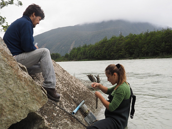 Investigadores en estación regional Bahía Exploradores
