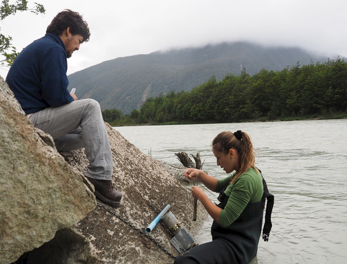 Investigadores en estación regional Bahía Exploradores