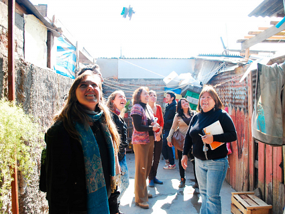 Participantes de cursos A+S (Aprendizaje y Servicio)