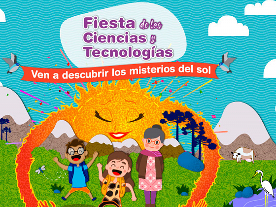 Afiche: Fiesta de las ciencias y tecnologías