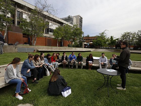 Encuentro de reflexión en campus San Joaquín