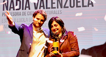 Nadia Valenzuela, profesora de Angol, ganadora del Global Teacher Prize Chile 2019