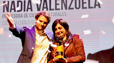 Nadia Valenzuela, profesora de Angol, ganadora del Global Teacher Prize Chile 2019