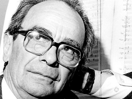 Foto de perfil de Juan Orrego Salas. Fotografía obtenida en Culto de La Tercera.