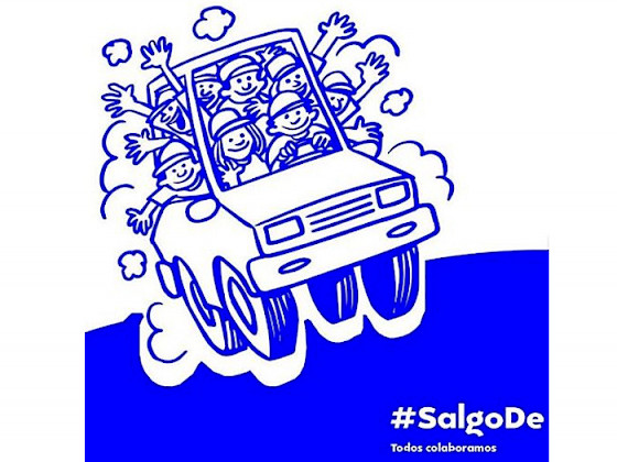 Gráfica de la aplicación Salgo de.