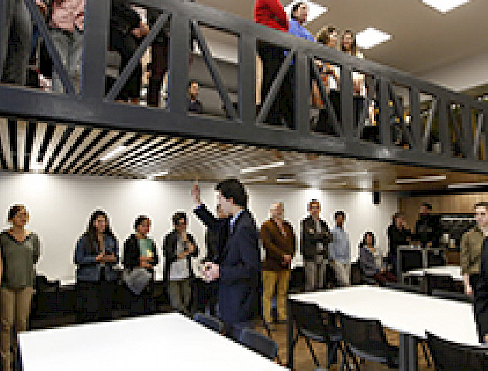 imagen correspondiente a la noticia: "Facultad de Comunicaciones se abre a la comunidad UC con nueva sala cowork"