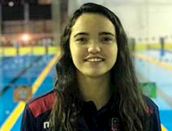 imagen correspondiente a la noticia: "Nadadora paralímpica UC, abanderada de Team Chile en Panamericanos Universitarios"