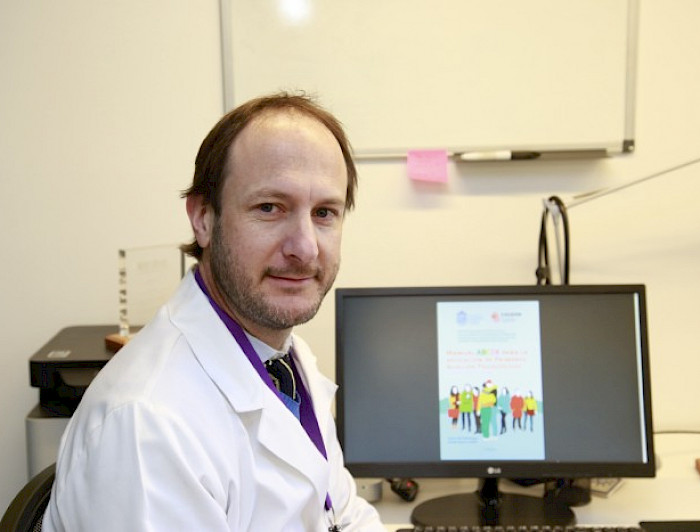 Doctor Rodrigo Figueroa, investigador y jefe de la Unidad de Trauma y Disociación del Departamento de Psiquiatría.