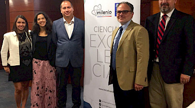 Parte del equipo de investigadores del Núcleo Milenio sobre Educación Superior.