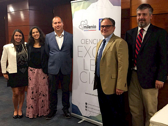 Parte del equipo de investigadores del Núcleo Milenio sobre Educación Superior.