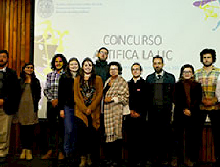 imagen correspondiente a la noticia: "Ganadores del Concurso Artifica la UC 2017 mostraron sus creaciones"