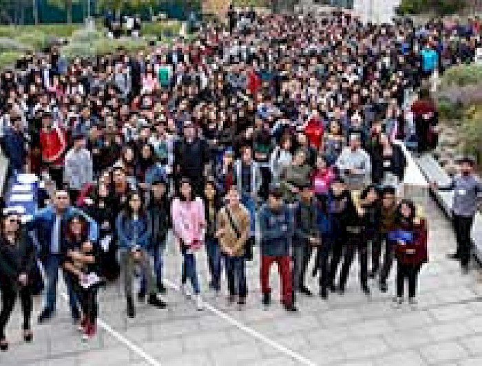 imagen correspondiente a la noticia: "Inicio año académico PACE UC congrega a cerca de 500 jóvenes de seis liceos de la RM"