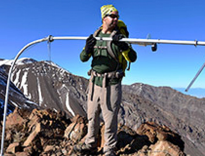 imagen correspondiente a la noticia: "Por segunda vez dañan tecnología ubicada en la precordillera para medir riesgos de aluviones"