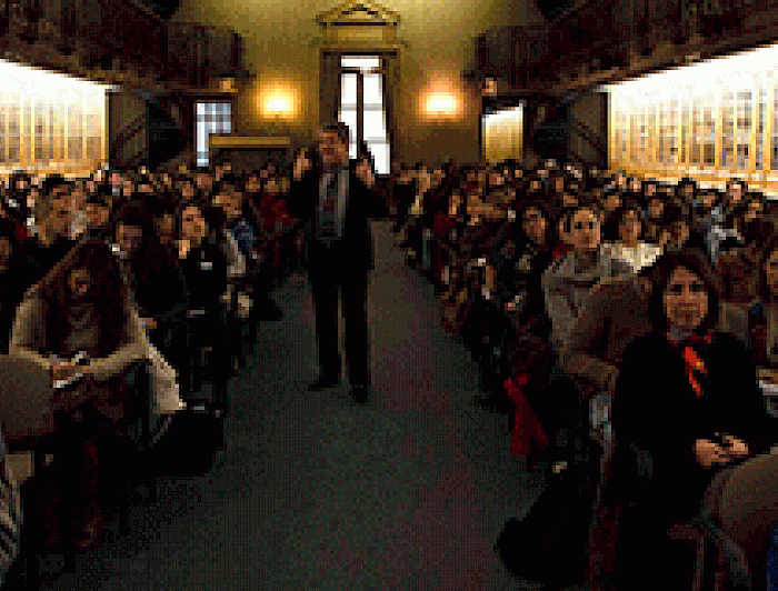 imagen correspondiente a la noticia: "Paul Collard en la UC: innovación, creatividad y aprendizaje para el desarrollo"