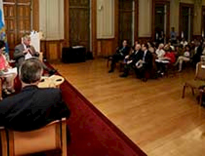 imagen correspondiente a la noticia: "Académicos se reúnen en torno a Laudato Si, con motivo a la visita del Papa Francisco a Chile"