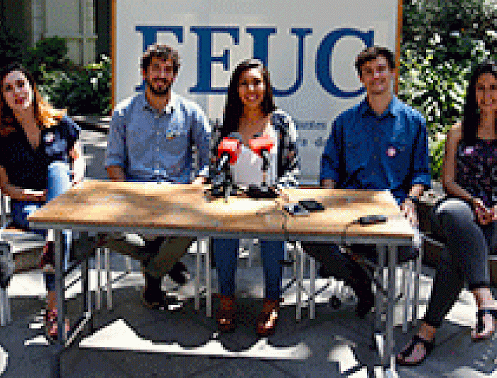 imagen correspondiente a la noticia: "NAU gana por segundo año consecutivo las elecciones FEUC 2018"