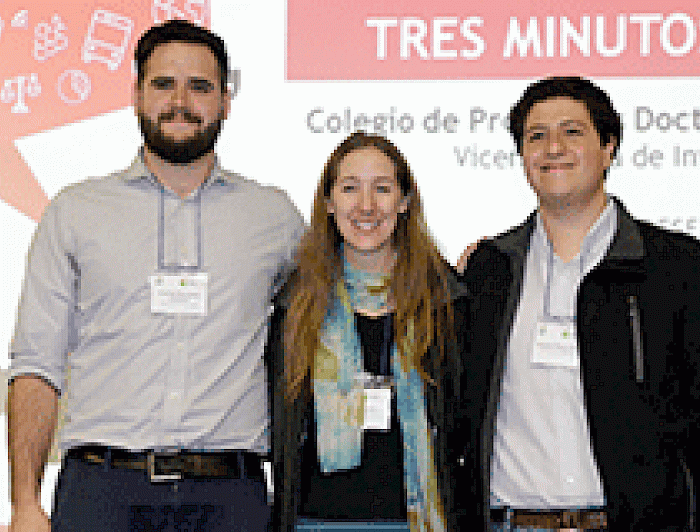 imagen correspondiente a la noticia: "Concurso desafió a tesistas de doctorado a comunicar sus proyectos en solo tres minutos y en inglés"