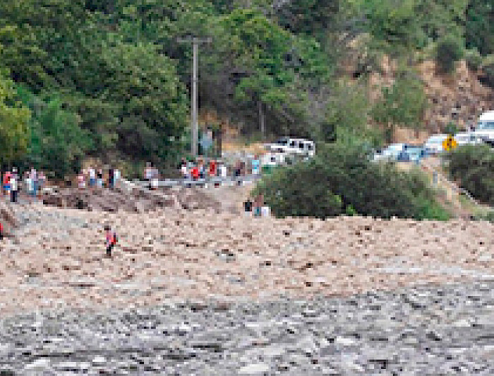imagen correspondiente a la noticia: "Académicos se refieren a aluviones que han afectado la zona central"