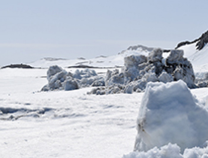 imagen correspondiente a la noticia: "Académico de Geografía UC explica que nuevo iceberg antártico será del tamaño de Chiloé"