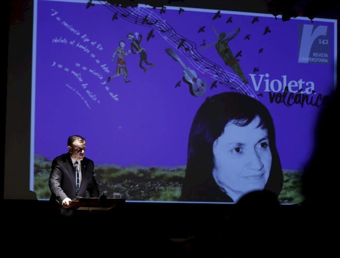 imagen correspondiente a la noticia: "Columna del rector: Violeta Parra, cien años de cultura"