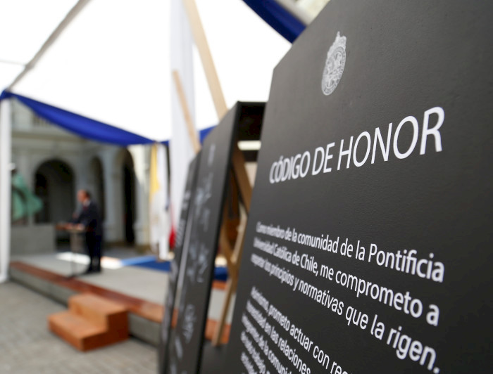 imagen correspondiente a la noticia: "Código de Honor de la UC: Por una cultura del respeto y la honestidad"