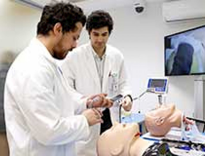 imagen correspondiente a la noticia: "Se inauguran nuevas dependencias del Centro de Simulación UC"