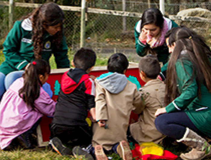 imagen correspondiente a la noticia: "Campus Villarrica: alumnas de Pedagogía en Educación Parvularia realizan importantes aportes en escu"