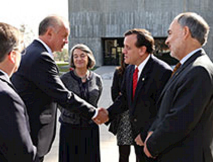imagen correspondiente a la noticia: "Presidente de Eslovaquia visita Centro de Innovación UC para conocer modelo chileno de relación academia-empresa"