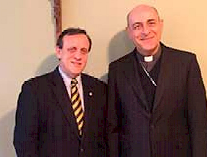 imagen correspondiente a la noticia: "Rectores UC y de la UCA fortalecen los programas de intercambio académico y de  investigación conjun"