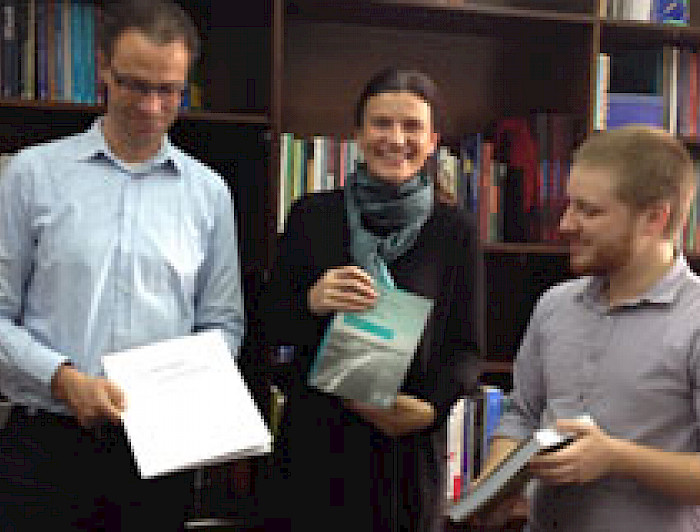 imagen correspondiente a la noticia: "Ediciones UC firma convenio con editorial europea Springer"