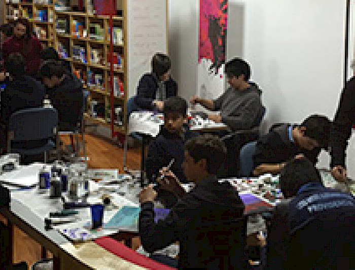 imagen correspondiente a la noticia: "Artistas fomentan la creatividad de alumnos de colegios vulnerables a lo largo de todo Chile"