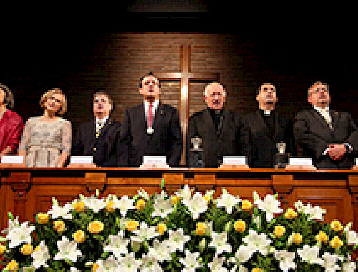 imagen correspondiente a la noticia: "Rector Sánchez plantea crear un Consejo de Educación Superior en la inauguración del año académico UC 2016"