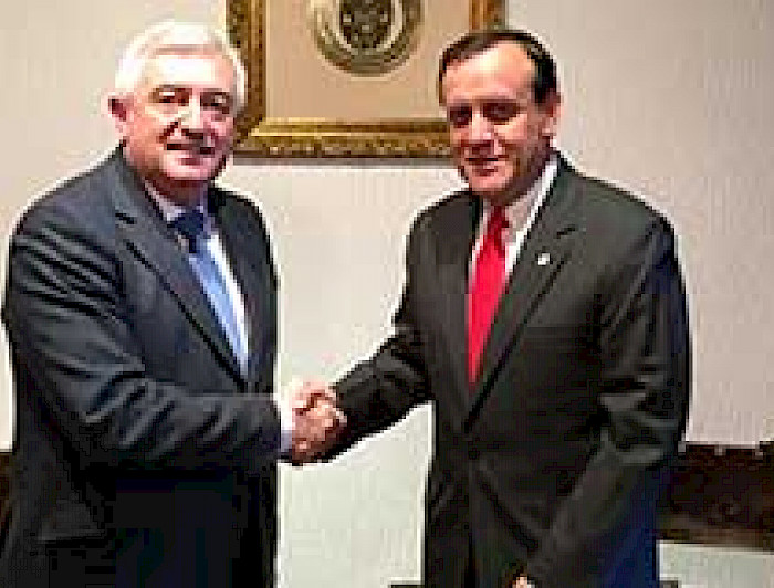 imagen correspondiente a la noticia: "Rector realiza visita académica a la Universidad de Santiago de Compostela  y se reúne con sus principales autoridades"