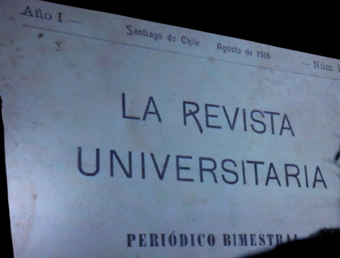 imagen correspondiente a la noticia: "UC celebra los 100 años de la Revista Universitaria"