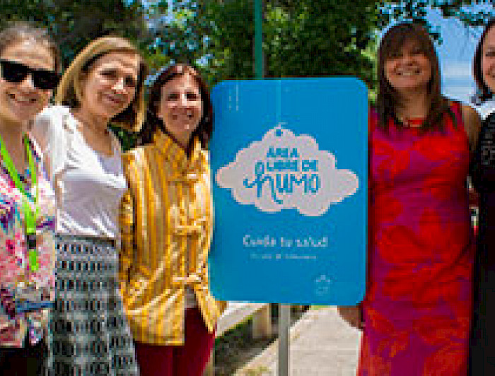 imagen correspondiente a la noticia: "Enfermería declara sus áreas libres de tabaco"