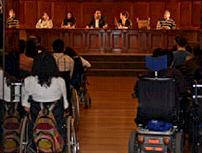imagen correspondiente a la noticia: "Estudiantes con discapacidad reflexionan sobre inclusión"