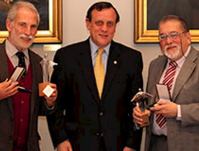 imagen correspondiente a la noticia: "Rector Sánchez se reúne con Premios Nacionales vinculados a la UC"