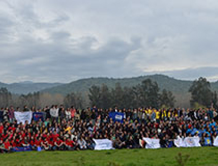 imagen correspondiente a la noticia: "Cerca de 500 jóvenes líderes de la Pastoral UC vivieron una experiencia de encuentro, oración y misi"