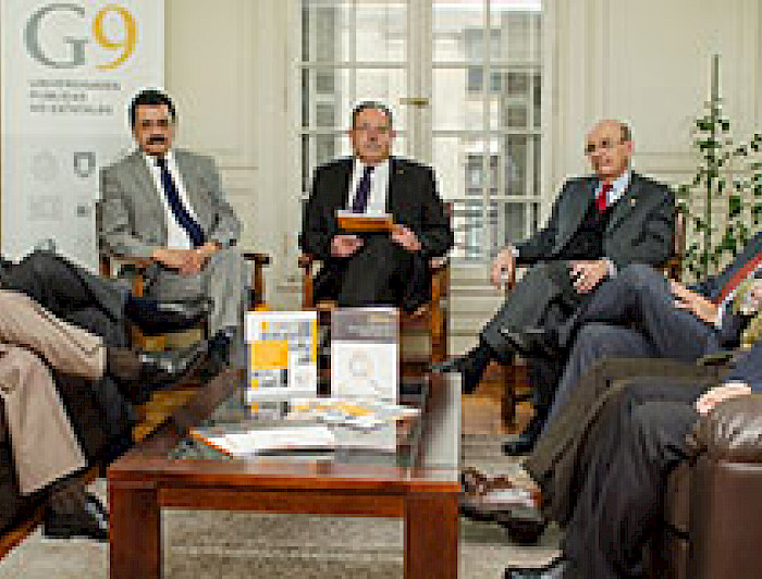 imagen correspondiente a la noticia: "Rectores presentan documentos que evidencian el rol público de Red G9"