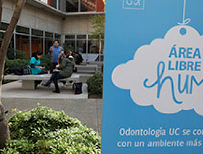imagen correspondiente a la noticia: "Odontología se une al compromiso de declarar sus ambientes libres de humo"