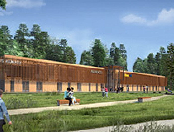 imagen correspondiente a la noticia: "Comienza la  construcción del Campus Arauco Duoc UC"