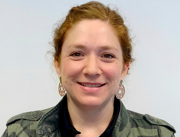 “I have tried to contribute to different areas of the experiment: hardware, data analysis, software, etc. But my greatest contribution has been in data analysis to understand the properties of the Higgs boson," says Francisca Garay. (Credit: Francisca Garay)